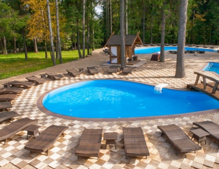 Открытый бассейн - Отель Солнечный Park Hotel SPA Подмосковье