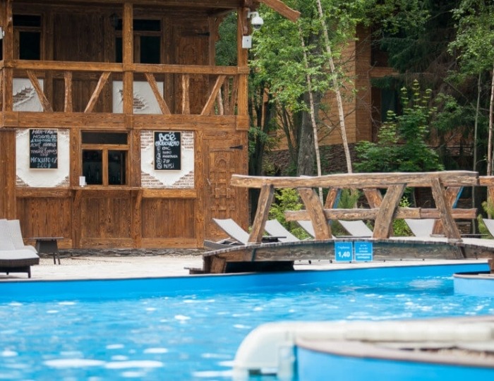 Открытый бассейн - Отель Солнечный Park Hotel SPA Подмосковье